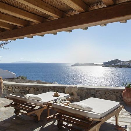 Beachfront Mykonos Guest House ออร์นอส ภายนอก รูปภาพ