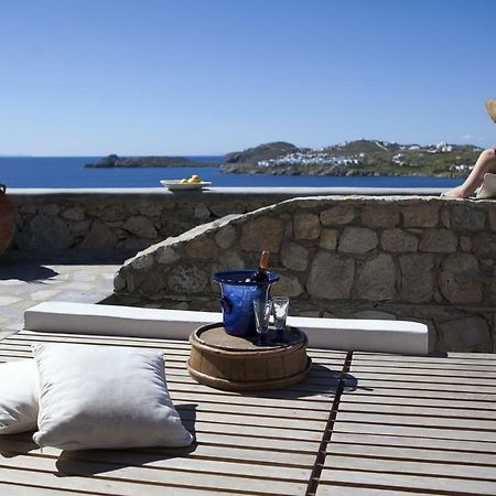 Beachfront Mykonos Guest House ออร์นอส ภายนอก รูปภาพ