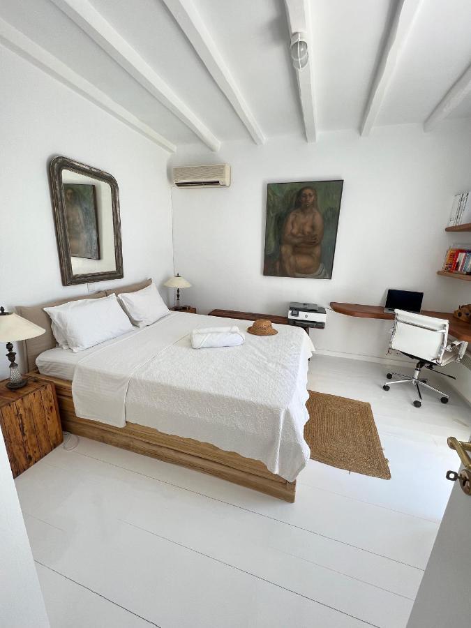 Beachfront Mykonos Guest House ออร์นอส ภายนอก รูปภาพ