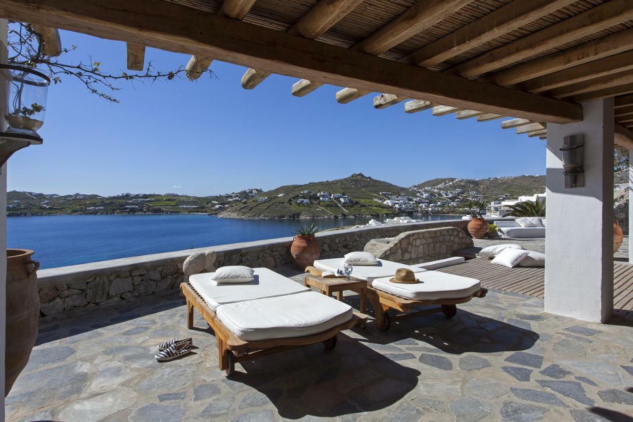 Beachfront Mykonos Guest House ออร์นอส ภายนอก รูปภาพ