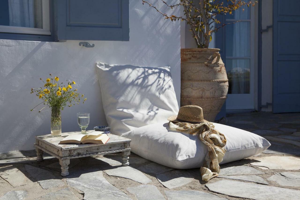 Beachfront Mykonos Guest House ออร์นอส ภายนอก รูปภาพ