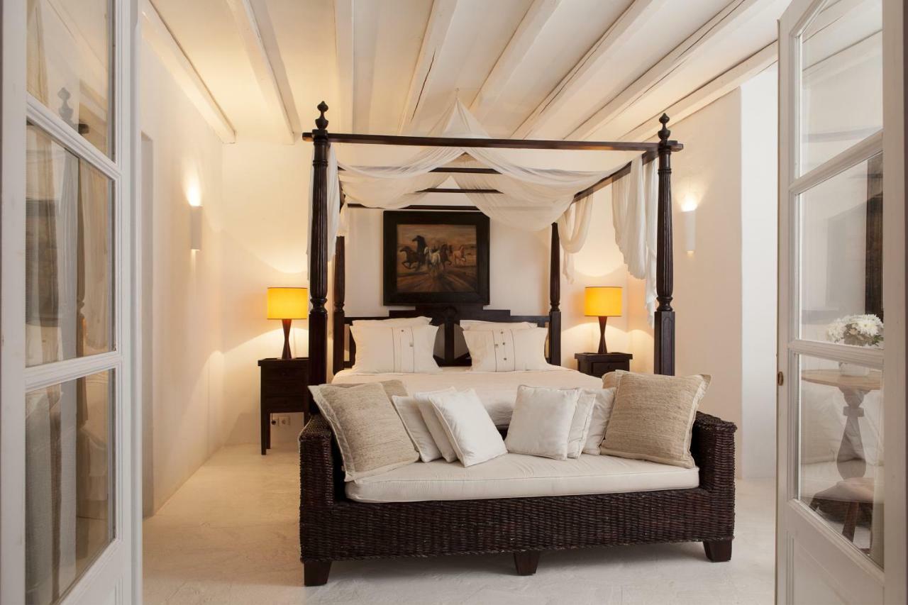 Beachfront Mykonos Guest House ออร์นอส ภายนอก รูปภาพ